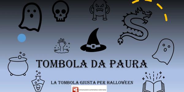 TOMBOLA di HALLOWEEN da stampare per bambini