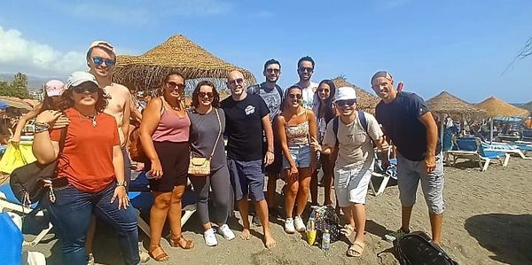 Málaga event, Meeting new people. International Group. Some New to Málaga
