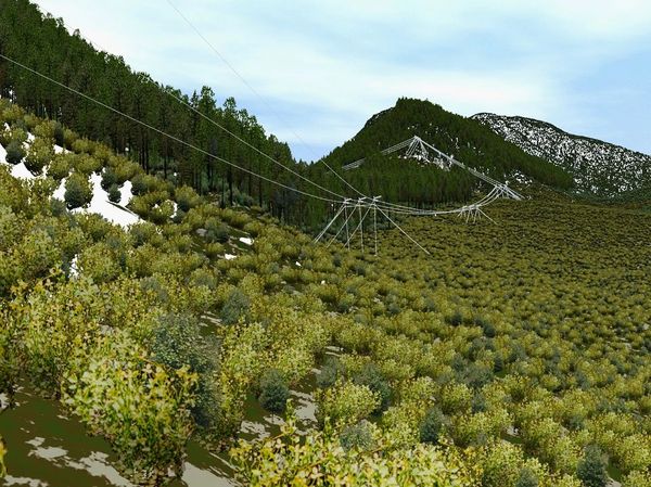 Visual Nature Studio simulation of transmission line proposal can provide accurate assessment.
