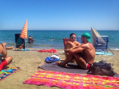 Gay on the Beach