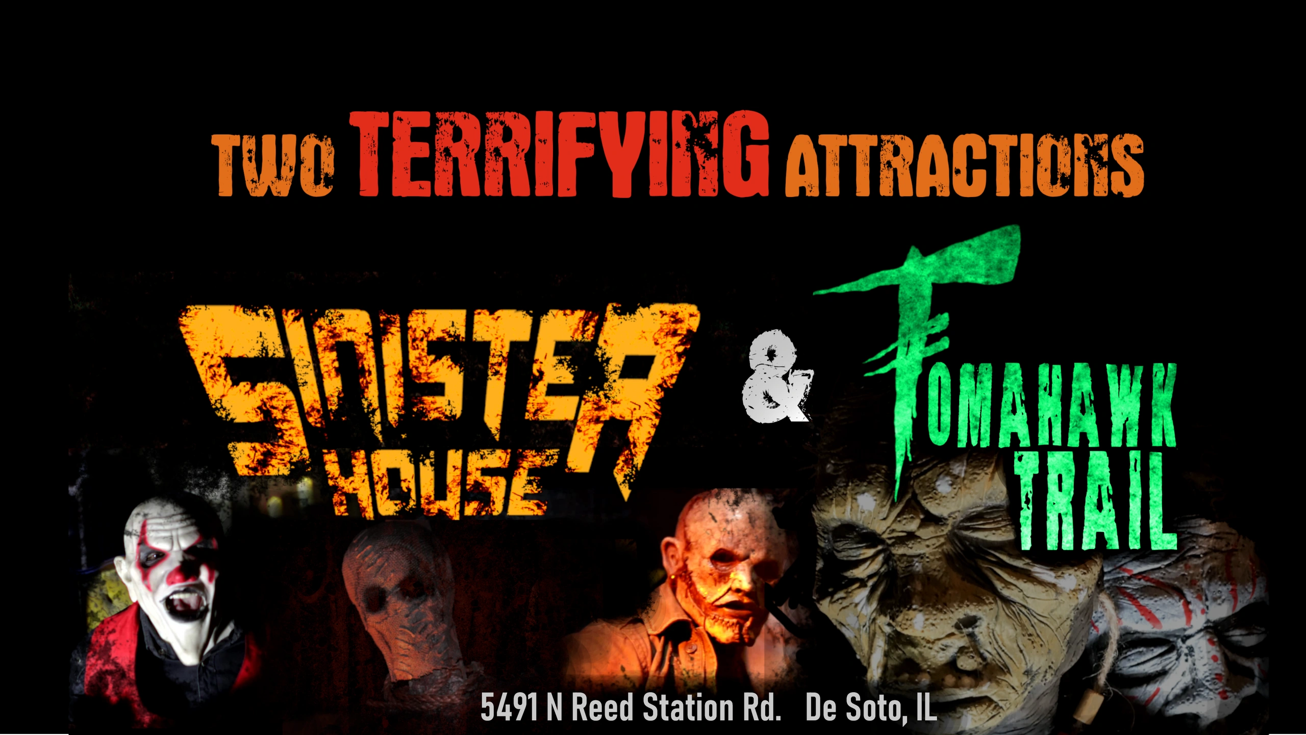Sinister Acres haunted attractions in southern Illinois. Ranked top 10 haunted house in Illinois