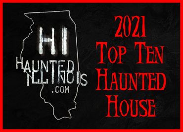 Sinister Acres is ranked in the top 10 haunted houses in Illinois by hauntedillinois.com