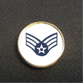 Sergeant Lapel Pin (#0800