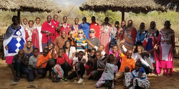 Our recent trip in May, 2019.  We brought some of the students and their parents to a lodge in Amboseli National Park for a celebration of their high school marks.