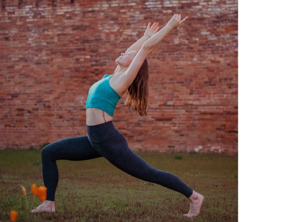 Yoga, Yoga pants, Beyond Yoga, Lunge, Shasta, high lunge, crescent pose