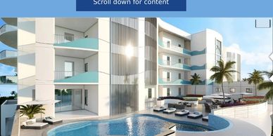 Beautiful Oceanside condominium project. Furnished and designed by Teresa.