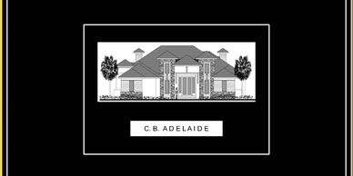 Luxury Model Home builder Christopher Burton model home Designed by Theresa Stocking.
