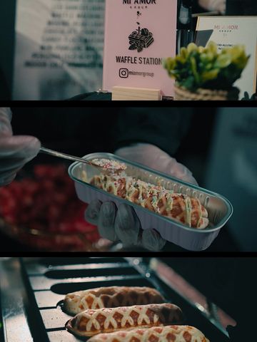 WAFFLE STICK CART HIRE