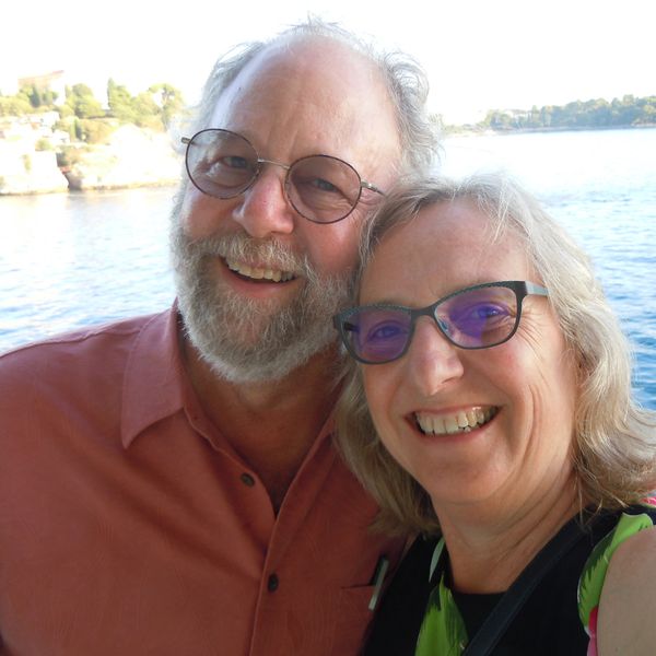 Fred & Sharon in Rovinj, Croatia; August 2016