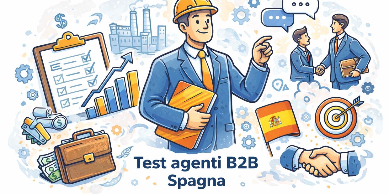 TEST DI QUALIFICAZIONE PER AGENTI INDUSTRIALI B2B SPAGNA Naikegroup