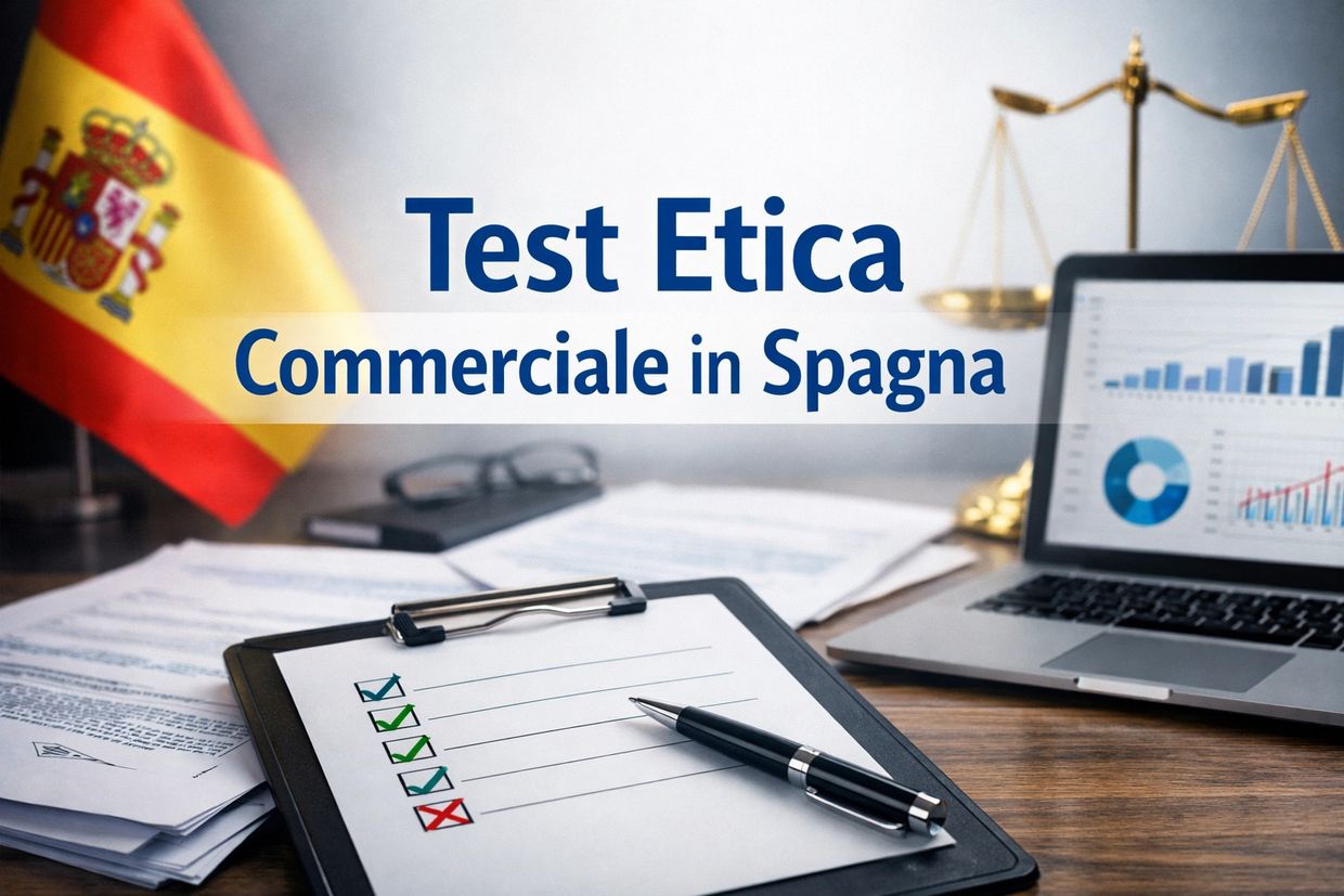 Test di valutazione della etica commerciale in Spagna per PMI italiane - NAIKEGROUP