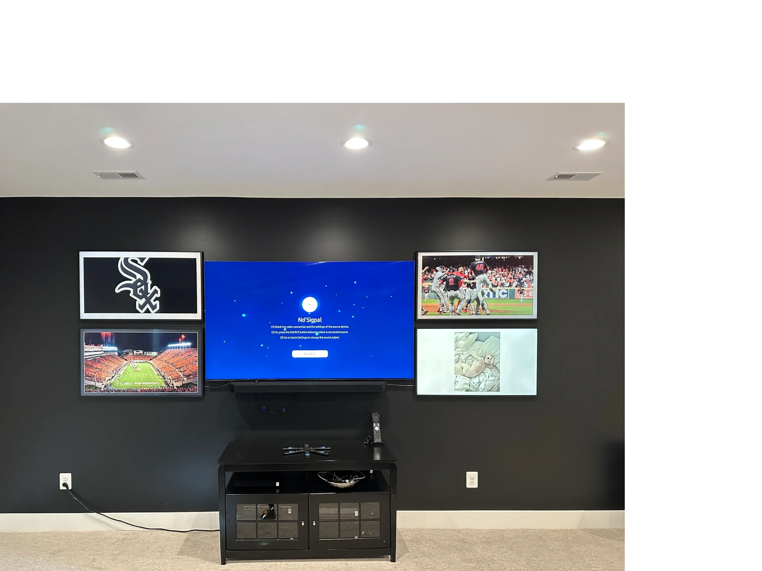 5 tv set ups 