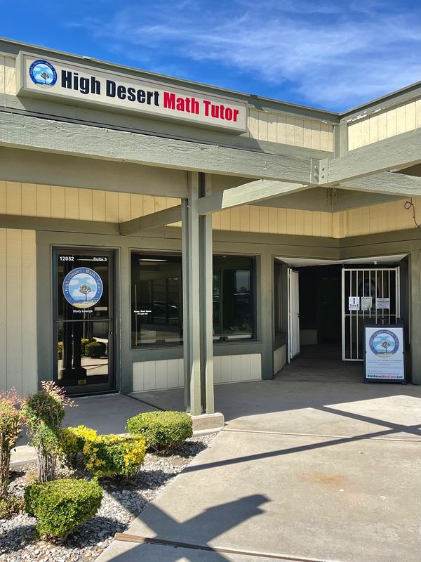 Image of High Desert Math Tutor entrance
