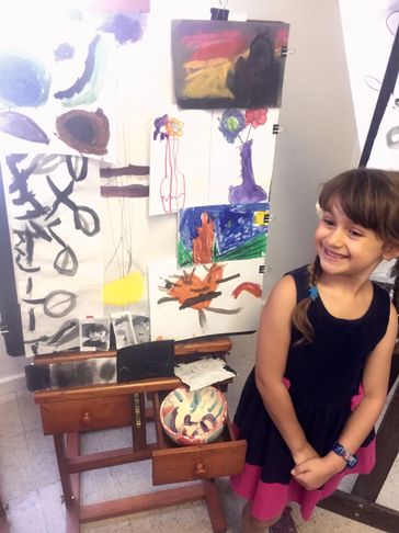 My first art exhibit.