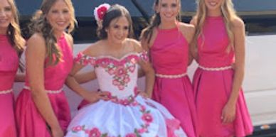 Quince Limo Party in Manteca