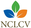 Logo with three colored leaves and the acronym NCLCV.
