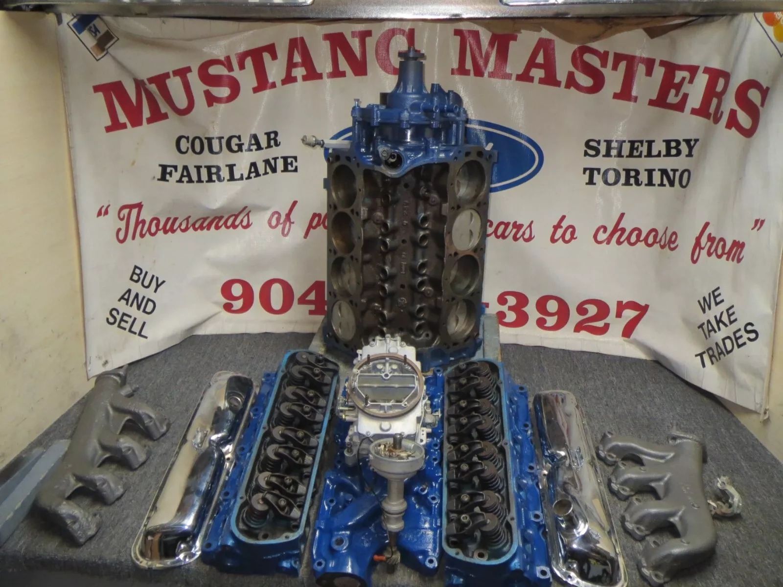 1966 289 High Performance motor assembly