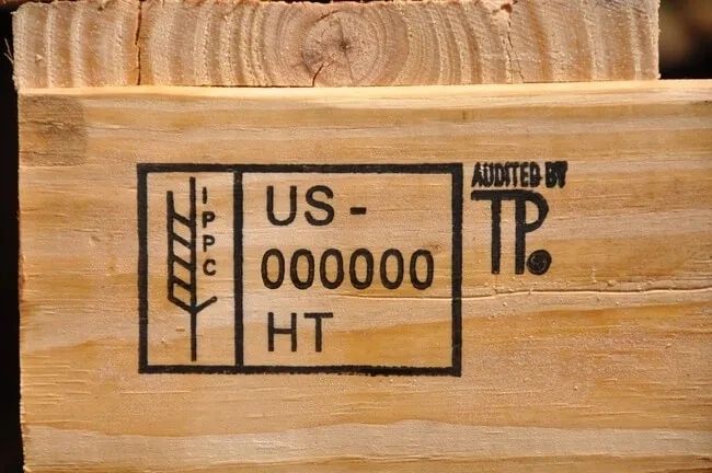 ISPM-15 certified heat-treated pallets for export