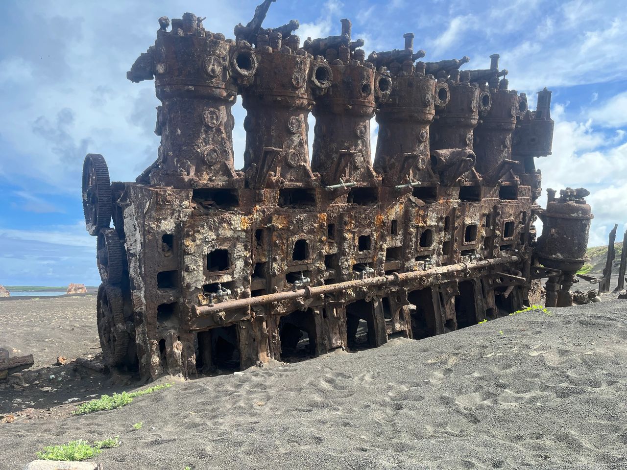The Concrete Ships of Iwo Jima
