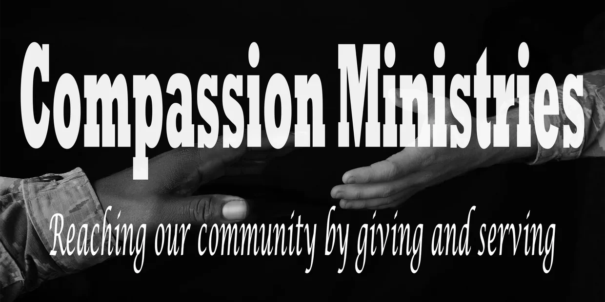 image for Compassion Ministries
Reaching our community by giving and serving