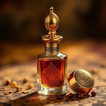 A precious natural perfume oil distilled from the resinous heartwood (agarwood) of Aquilaria trees.