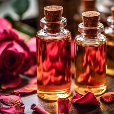 Sandal Rose Attar is a natural perfume oil created by blending two timeless aromatics.

