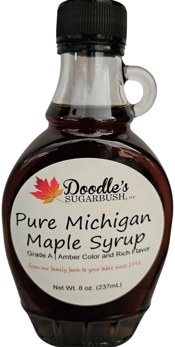 Pure Michigan Maple Syrup New 8 Oz 0966