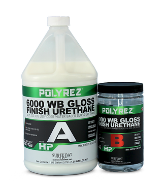 6000 water base Urethane Gloss