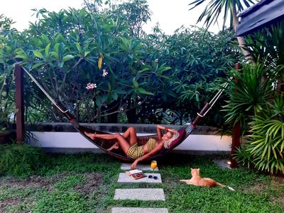 hammock relax phuket garden villa luxury holiday