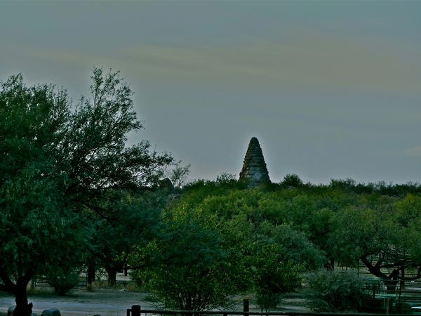 Ed Schieffelin Monument near Tombstone Monument Ranch