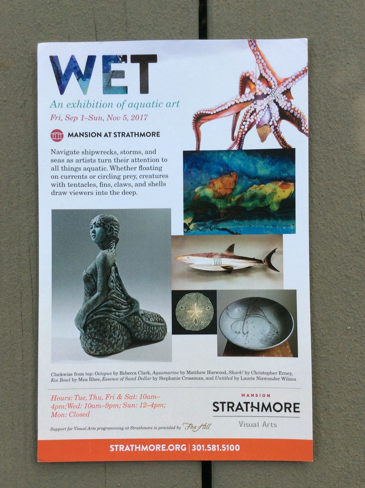 Wet: An Exhibition of Aquatic Art