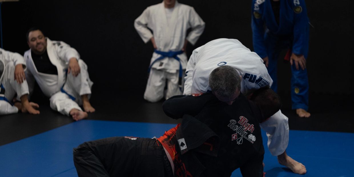 Our team at BTB practicing their Ju Jistu