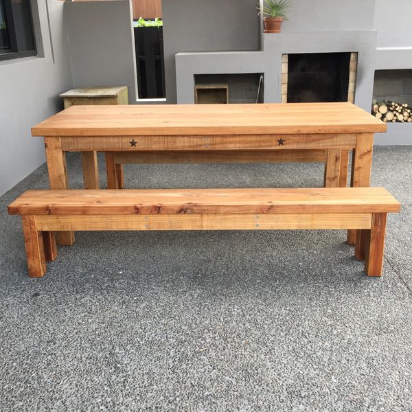 Strongbarn Nz Made Wooden Outdoor Furniture, Rustic Wooden