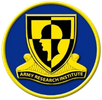 Logo of the Army Research Institute with a shield and chess piece design.