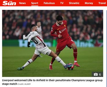 Publication of professional sports photography from James Holyoak Photographer in Leicestershire