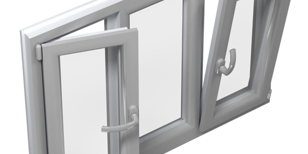 UPVC tilt and turn window