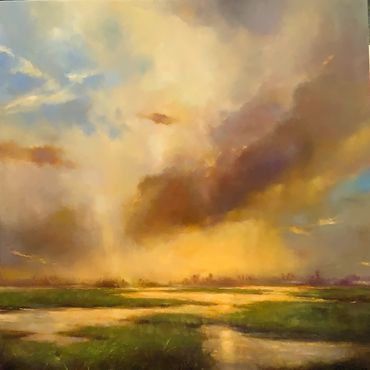 Passing Storm 
48" x 48"