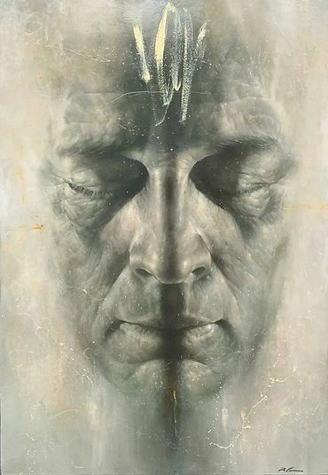 Heavy is the Head
56" x 40"
