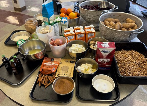 Mise en Place Recioe Ingredients
