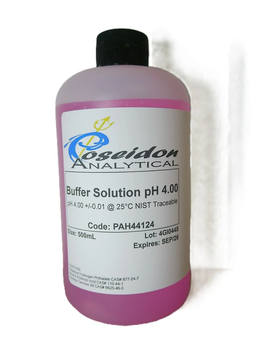PAH44124 - Buffer, pH 4.00 500 mL