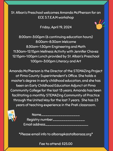 Let's Learn - St. Albans Preschool