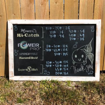 Chalkboard
Perdido Key, FL
2020
Calligraphy Services