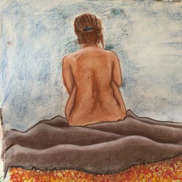 Wake Up!
Oil Pastel + Conte Crayon
November 2020