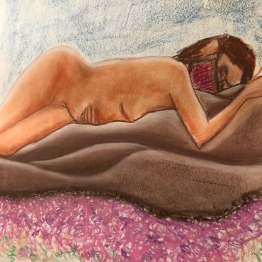 Wake Up!
Oil Pastel + Conte Crayon
November 2020