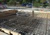 The base for the Drop Tower on 12th Ave N in Myrtle Beach
