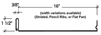 ECO 1 1/2" Standing Seam Roofing