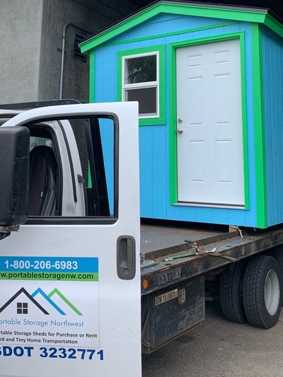 Moving a Tiny Home built by Peninsula High School!