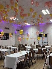 Walmer Bridge Village Hall -set up for a Wedding reception
