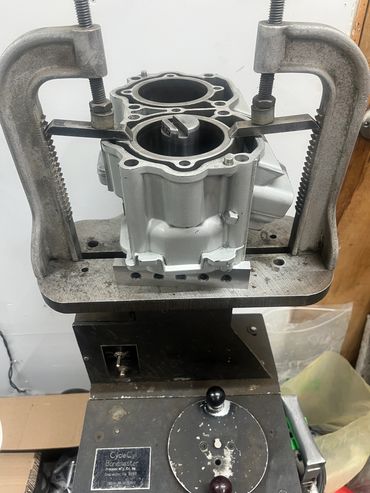 Rotax SeaDoo cylinders in for first over pistons