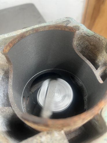 Boring a SkiDoo 670 cylinder 